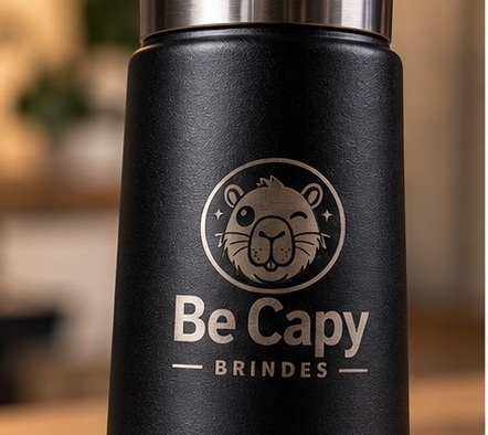 Garrafa térmica com gravação a laser Be Capy